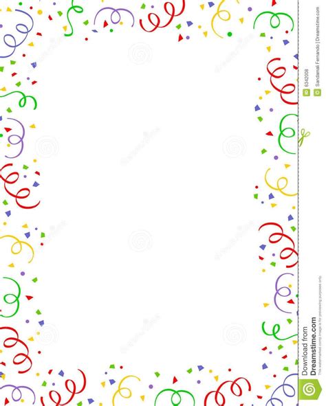 clipart party borders|celebration border images.